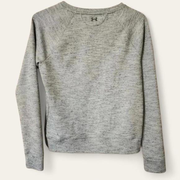 Under Armour Rival Fleece Crewneck Sweatshirt - Grey - Size Medium‎ - Picture 3 of 3